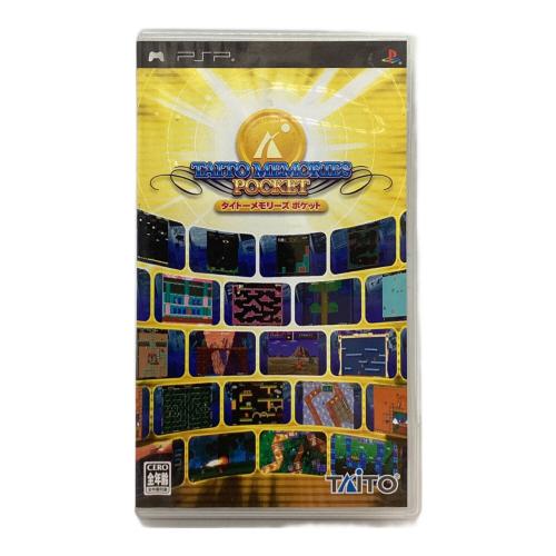 タイトーメモリーズポケット PSP用ソフト CERO A (全年齢対象)