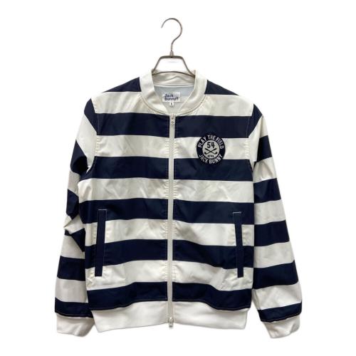 JACK BUNNY (ジャックバニー) アウター ゴルフウェア(トップス) メンズ SIZE M ホワイト×ネイビー