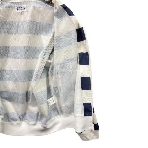 JACK BUNNY (ジャックバニー) アウター ゴルフウェア(トップス) メンズ SIZE M ホワイト×ネイビー