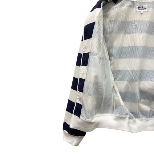 JACK BUNNY (ジャックバニー) アウター ゴルフウェア(トップス) メンズ SIZE M ホワイト×ネイビー