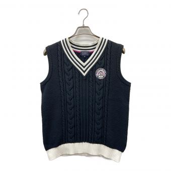 PEARLY GATES (パーリーゲイツ) ゴルフウェア(トップス) 055-8273802 ベスト レディース SIZE L ネイビー