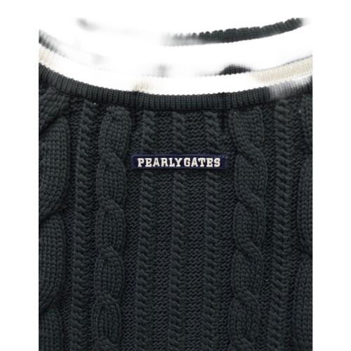 PEARLY GATES (パーリーゲイツ) ゴルフウェア(トップス) 055-8273802 ベスト レディース SIZE L ネイビー