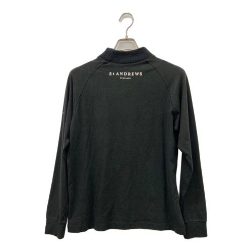 St ANDREWS (セントアンドリュース) ゴルフウェア(トップス) 042-1266151 ハイネック メンズ SIZE M ブラック