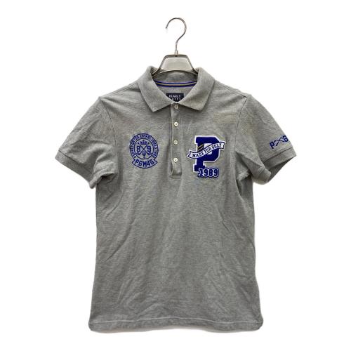 PEARLY GATES (パーリーゲイツ) ポロシャツ ゴルフウェア(トップス) 053-8260801 メンズ SIZE M グレー