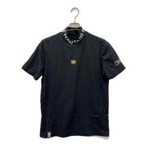 PEARLY GATES (パーリーゲイツ) モックネック ゴルフウェア(トップス) 053-1267851 メンズ SIZE M ブラック
