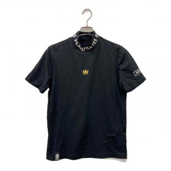 PEARLY GATES (パーリーゲイツ) モックネック ゴルフウェア(トップス) 053-1267851 メンズ SIZE M ブラック