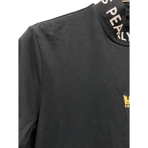 PEARLY GATES (パーリーゲイツ) モックネック ゴルフウェア(トップス) 053-1267851 メンズ SIZE M ブラック
