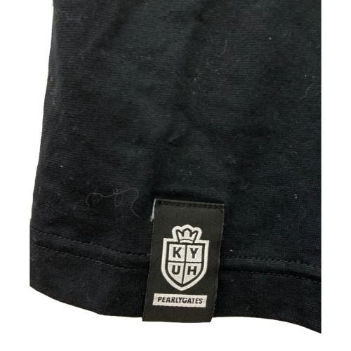 PEARLY GATES (パーリーゲイツ) モックネック ゴルフウェア(トップス) 053-1267851 メンズ SIZE M ブラック
