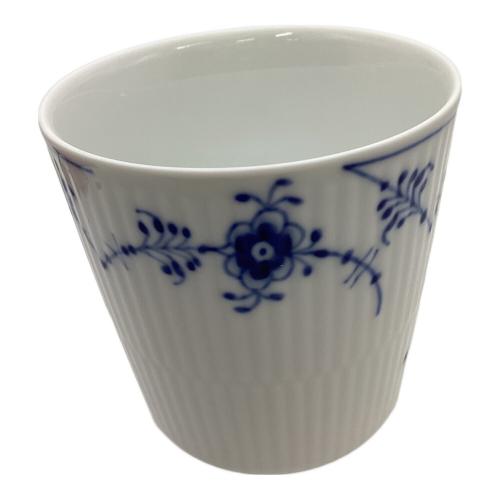 ROYAL COPENHAGEN (ロイヤル・コペンハーゲン) マグカップ ホワイト×ブルー ブルーフルーテッド・プレイン