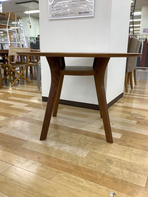 HIRASHIMA (ヒラシマ) ダイニングテーブル ＠ 46 ブラウン AGILE Circle Dining Table