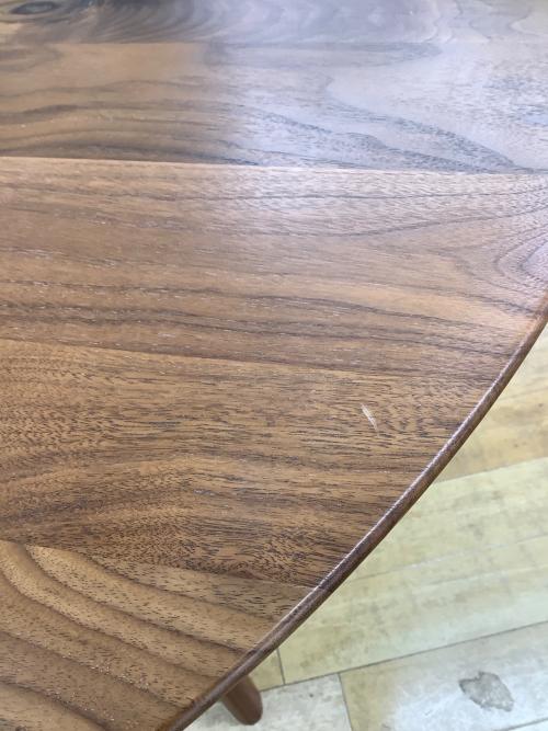 HIRASHIMA (ヒラシマ) ダイニングテーブル ＠ 46 ブラウン AGILE Circle Dining Table