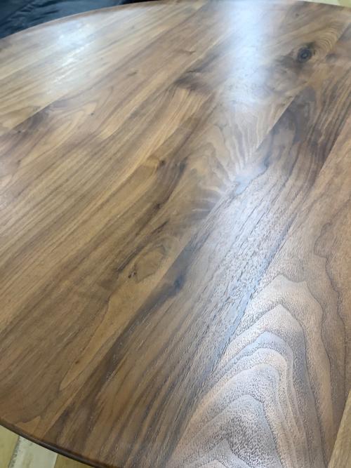 HIRASHIMA (ヒラシマ) ダイニングテーブル ＠ 46 ブラウン AGILE Circle Dining Table