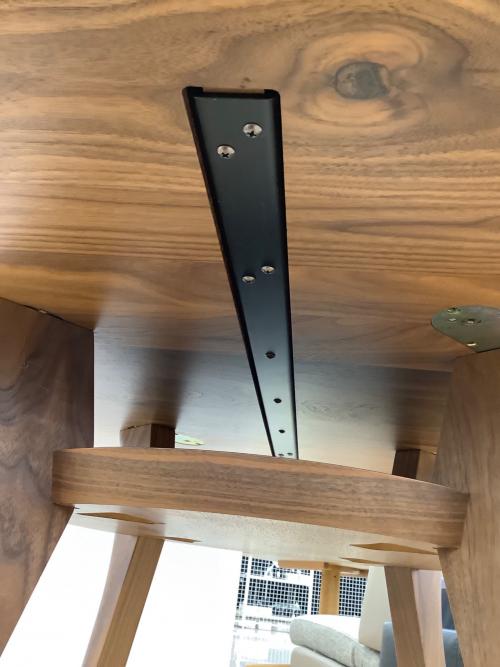 HIRASHIMA (ヒラシマ) ダイニングテーブル ＠ 46 ブラウン AGILE Circle Dining Table