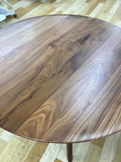 HIRASHIMA (ヒラシマ) ダイニングテーブル ＠ 46 ブラウン AGILE Circle Dining Table