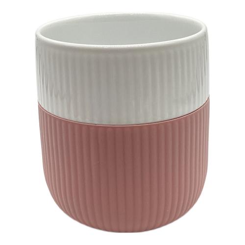 ROYAL COPENHAGEN (ロイヤル・コペンハーゲン) コントラストマグ ホワイト×ピンク フルーテッド・コントラスト