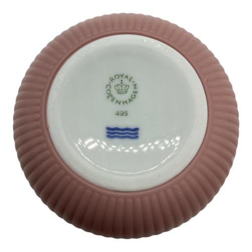 ROYAL COPENHAGEN (ロイヤル・コペンハーゲン) コントラストマグ ホワイト×ピンク フルーテッド・コントラスト