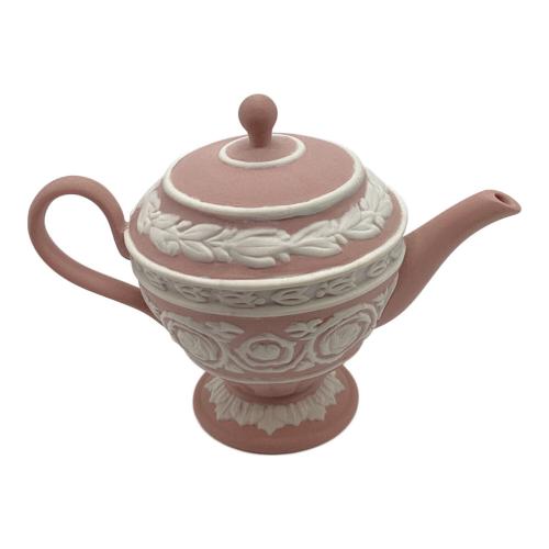 Wedgwood (ウェッジウッド) オーナメント ジャスパー ポット ピンク ホワイト