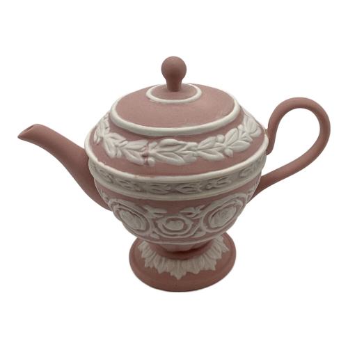 Wedgwood (ウェッジウッド) オーナメント ジャスパー ポット ピンク ホワイト