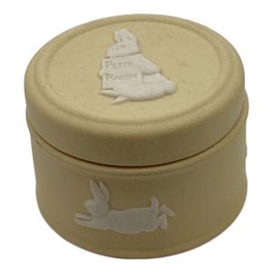 Wedgwood (ウェッジウッド) トリンケットボックス ピーターラビット ジャスパー ベージュ イングランド製