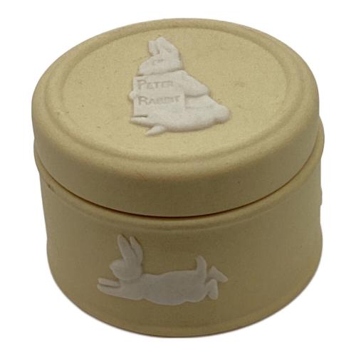 Wedgwood (ウェッジウッド) トリンケットボックス ピーターラビット ジャスパー ベージュ イングランド製