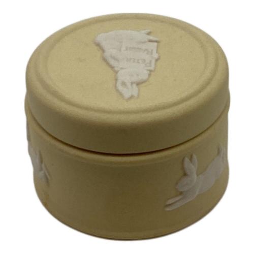 Wedgwood (ウェッジウッド) トリンケットボックス ピーターラビット ジャスパー ベージュ イングランド製