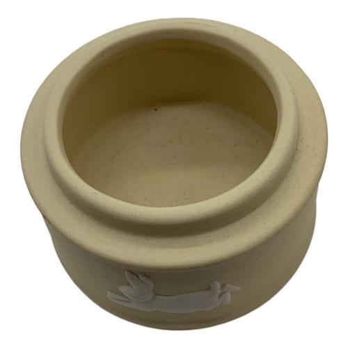 Wedgwood (ウェッジウッド) トリンケットボックス ピーターラビット ジャスパー ベージュ イングランド製