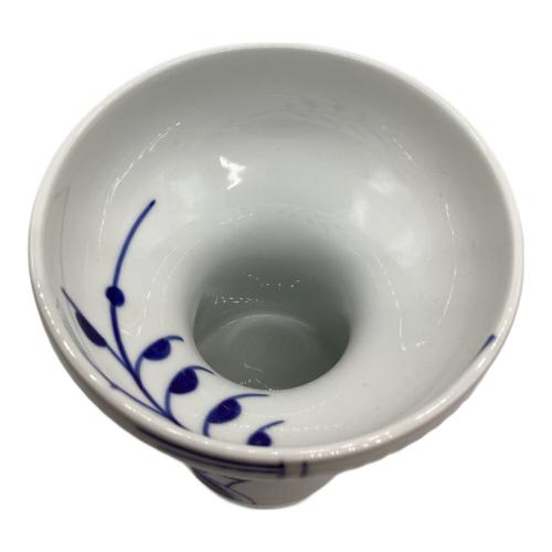 ROYAL COPENHAGEN (ロイヤル・コペンハーゲン) フラワーベース ブルーフルテッド メガオープンベース 15㎝