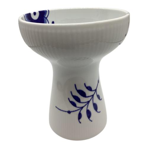 ROYAL COPENHAGEN (ロイヤル・コペンハーゲン) フラワーベース ブルーフルーテッド メガ オープンベース 19cm