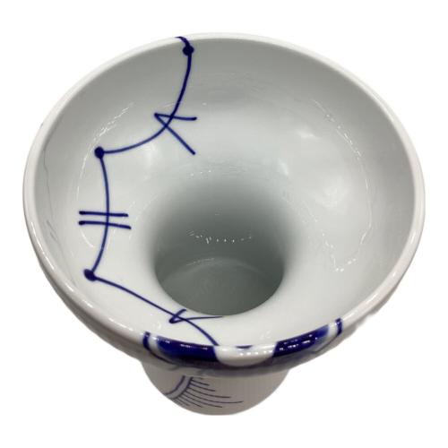 ROYAL COPENHAGEN (ロイヤル・コペンハーゲン) フラワーベース ブルーフルーテッド メガ オープンベース 19cm