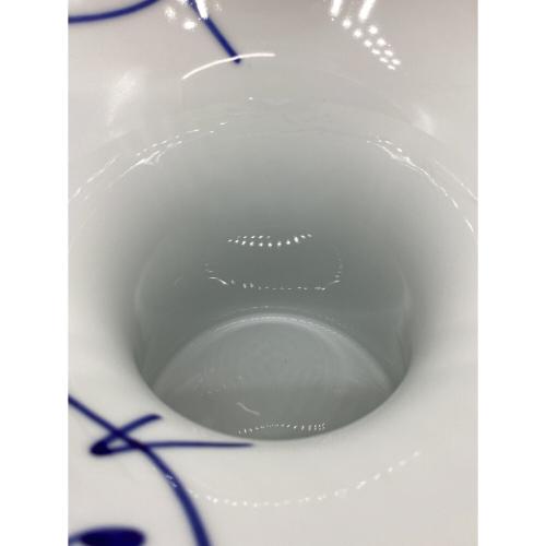 ROYAL COPENHAGEN (ロイヤル・コペンハーゲン) フラワーベース ブルーフルーテッド メガ オープンベース 19cm