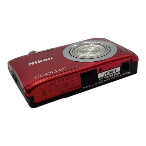 Nikon (ニコン) コンパクトデジタルカメラ COOLPIX A100 レッド