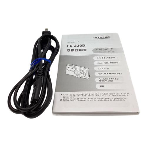 OLYMPUS (オリンパス) コンパクトデジタルカメラ FE-220D