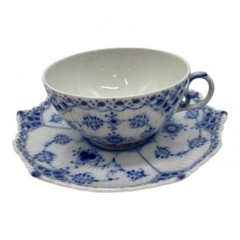 ROYAL COPENHAGEN (ロイヤル・コペンハーゲン) カップ&ソーサー シェイプナンバー1130 ブルーフルーテッド・フルレース
