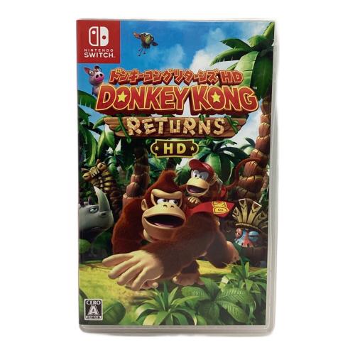Nintendo (ニンテンドー) ドンキーコング リターンズ HD Nintendo Switch用ソフト CERO A (全年齢対象)