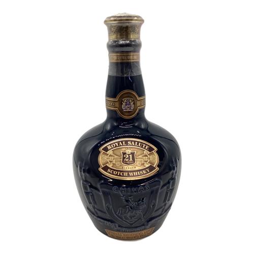 CHIVAS BROTHERS (シーバスブラザーズ) ROYAL SALUTE スコッチウイスキー 21年 700ml