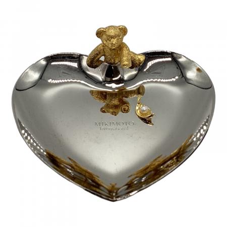 MIKIMOTO (ミキモト) アクセサリートレー シルバー×ゴールド