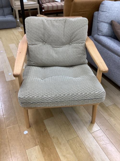マルニ60 1人掛けソファー  ナチュラル×グレー