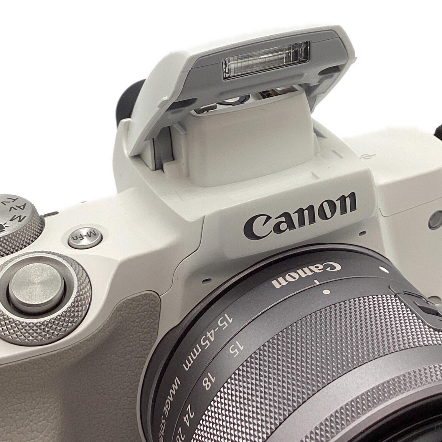 CANON (キヤノン) ミラーレス一眼カメラ EOS Kiss M2 ダブルズーム