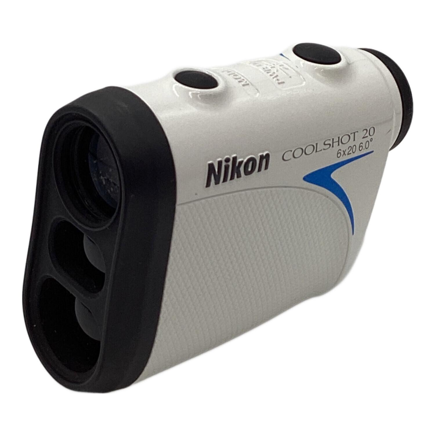 Nikon (ニコン) ゴルフ距離測定器 COOLSHOT20 ホワイト｜トレファクONLINE
