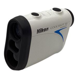 Nikon (ニコン) ゴルフ距離測定器 COOLSHOT20 ホワイト