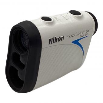 Nikon (ニコン) ゴルフ距離測定器 COOLSHOT20 ホワイト