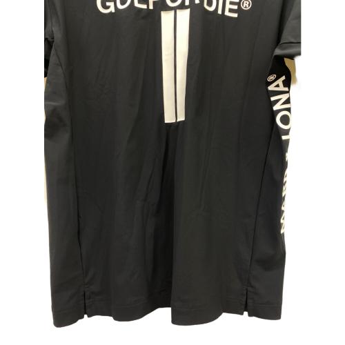 MARK&LONA (マークアンドロナ) ポロシャツ ゴルフウェア(トップス) MLM-5A-AP01 メンズ SIZE L (44) ブラック
