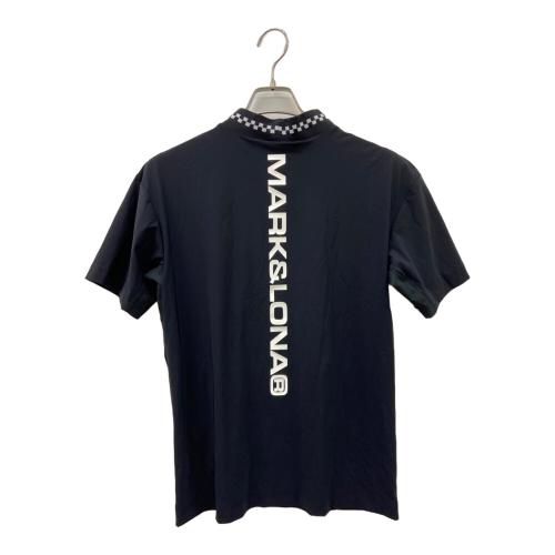 MARK&LONA (マークアンドロナ) モックネック ゴルフウェア(トップス) MLM-5A-AA11 メンズ SIZE L (44) ブラック