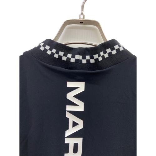 MARK&LONA (マークアンドロナ) モックネック ゴルフウェア(トップス) MLM-5A-AA11 メンズ SIZE L (44) ブラック