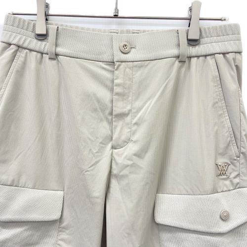 ANEW (アニュー) ゴルフパンツ AGFFMPT01 MEN FA OUT POCKET JOGGER PANTS メンズ SIZE M ベージュ