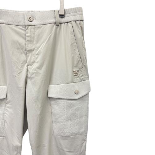 ANEW (アニュー) ゴルフパンツ AGFFMPT01 MEN FA OUT POCKET JOGGER PANTS メンズ SIZE M ベージュ