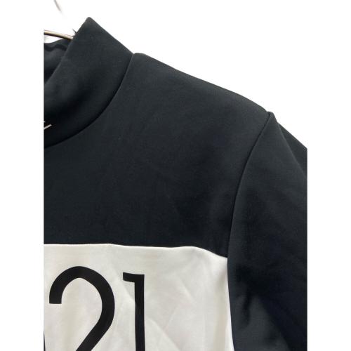 V12 (ヴィトゥエルブ) ゴルフウェア(トップス) V122120-CT07 STD MOCK メンズ SIZE M ブラック×ホワイト