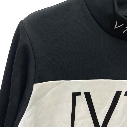 V12 (ヴィトゥエルブ) ゴルフウェア(トップス) V122120-CT07 STD MOCK メンズ SIZE M ブラック×ホワイト