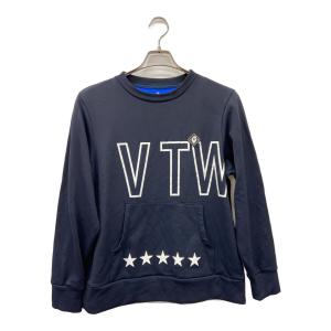 V12 (ヴィトゥエルブ) ゴルフウェア(トップス) V122121-SW14 KPOCKET CREW メンズ SIZE M ブラック×ホワイト