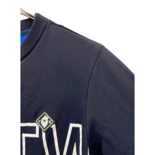 V12 (ヴィトゥエルブ) ゴルフウェア(トップス) V122121-SW14 KPOCKET CREW メンズ SIZE M ブラック×ホワイト